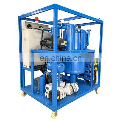 Model ZYD-I-A-50 Full-automatic Double Stage Vacuum Transformer Oil Decolorant Oil filtration machine