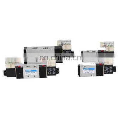 Double Coil Big Size 1/2 Inch G1/2 4V420-15 Electric 5/2 Way AC 220V AC110V DC12V 24V Pneumatic Air Solenoid Valve