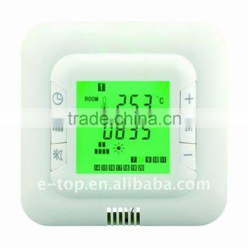 Floor Heating Thermostat with Weekly Programmable