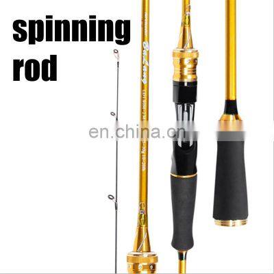 Оптовая высококачественная углеродная рыболовная удочка 1,8/2,1/2,4 м для спиннинга и бейткастинга, предназначенная для окуней, форели, корюши, змееголов photo-5