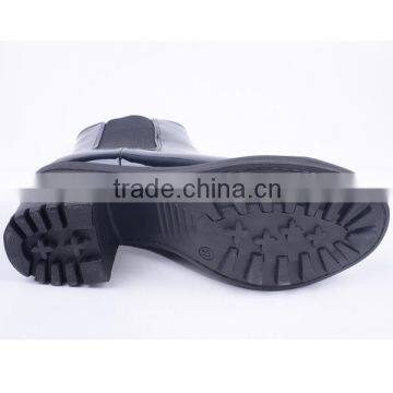 Shiny Upper Ladies Cowboy Black Knight Safety Riding Zipper Ankle Boots South Africa photo-6