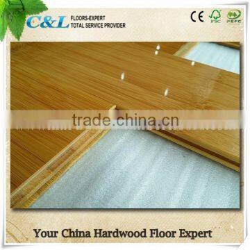 High Glossy Factory Price Horizontal Solid Bamboo Flooring photo-2