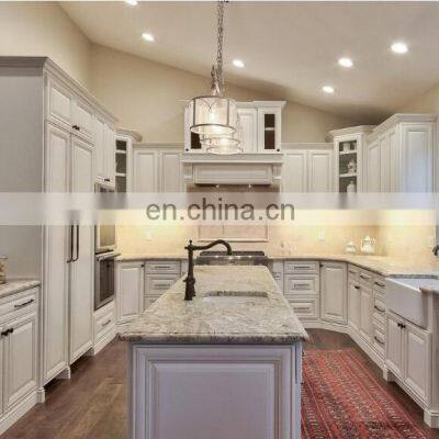 Classic Design Multipurpose Antique Style Pine Wood American Kitchen Cabinet photo-2