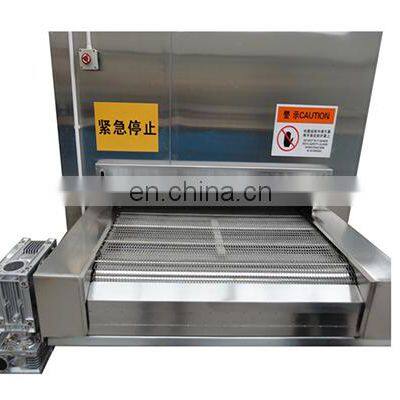 fluidization quick fast freezing machine IQF freezer 2500 kg/h