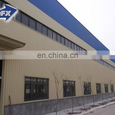Welded H Section Prefabricated Steel Structure Portal Frame Factory Industrial Building Plans
