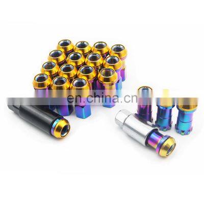 R40-T Hot Selling High Quality Anti Theft Alloy Steel Forged Wheels lug Nut For Most Car