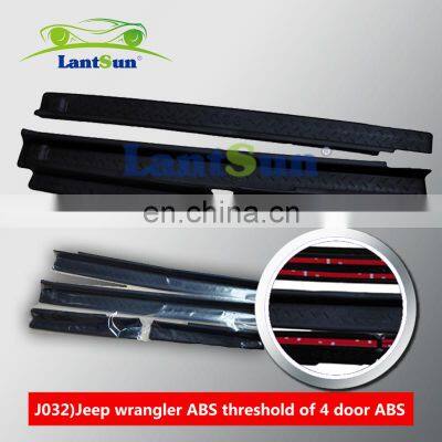 J032) For Jeep for Wrangler ABS Threshold of 2 Door photo-3