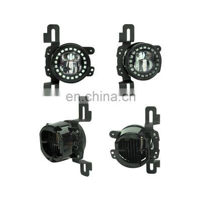 J361 10th Anniversary Bumper Fog Lamp Bracket 4inch Headlight Bracket FOR JEEP FOR Wrangler JK 2007-2017 LANTSUN photo-4