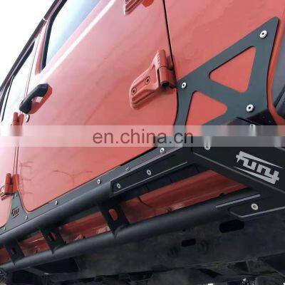 Aluminum Running Board for Jeep Wrangler JK/JL Side Step Accessories Black Side Step Bar photo-2