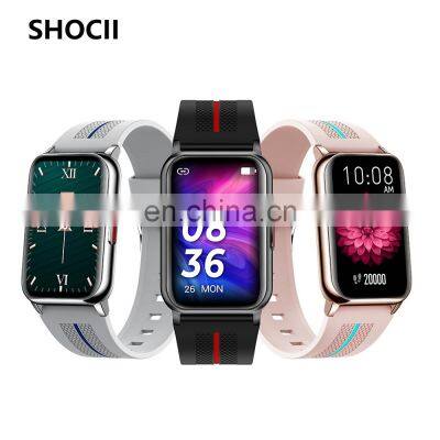 1.57 Inch New Arrivals H76 Heart Rate Blood Pressure Full Screen Touch Long Battery life Blood Oxygen Monitoring Smart Bracelet
