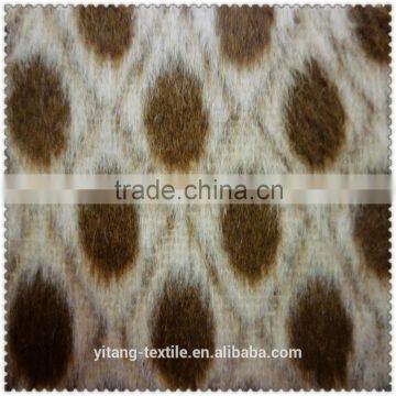 Jacquard woolen fabric