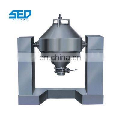Double Cone Automatic Seasoning Mushroom Compost Milk Powder Mixing Machine photo-3