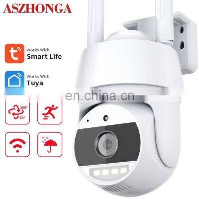 Factory Price Smart Life 2MP Two Way Audio Camera Tuya App HD Smart Home 1080P PTZ Outdoor Home Wireless Surveillance CCTV Cam photo-2