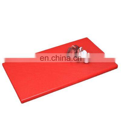 2022 Hot sale best price restaurant kitchen plastic colorful cutting board classifitation pe chopping block