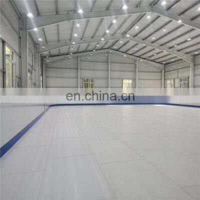 synthetic ice skating hdpe board dasher uhmwpe synthetic ice rink floor board