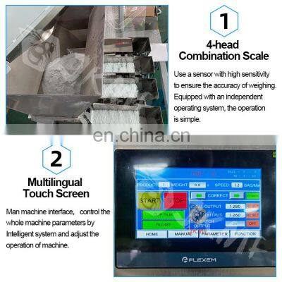 Automatic Weighing 500 Grams 1kg Detergent Powder Filling Packaging Machine Washing Powder Soap Detergent Packing Machine photo-3