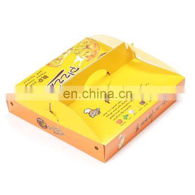 Wholesale Pizza Box Package Carton Supplier Custom Logo Design Printed Packing Bulk Cheap Rectangle Custom Cajas Para Pizza Box photo-2