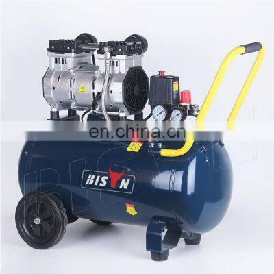 Bison China Wholesaler 2022 Hot Sale Electric 1.5Kw 2Hp Dental Unit Oil Free Air Compressor photo-4