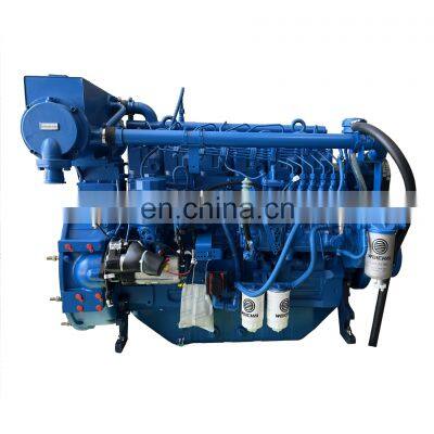 Navy WEICHAI-motor for boat, 220hp, WP6C220-23 2300rpm marine diesel engine