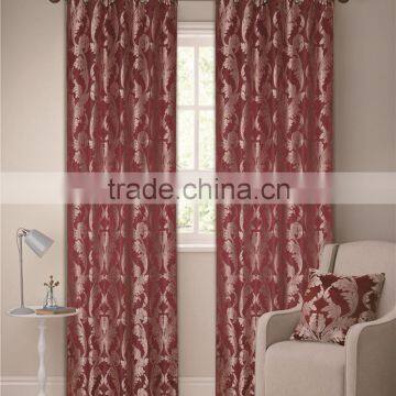 Blackout window jacquard curtains