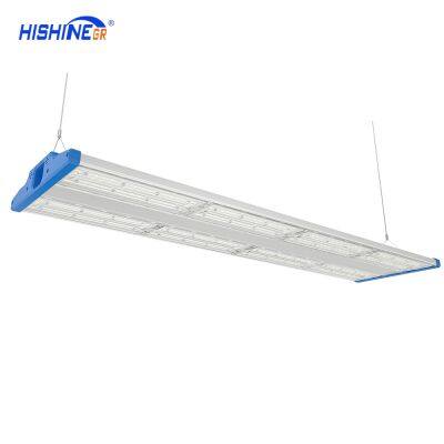 hishine high quality high luminous 100w 150w 200w 300w 500w 600w K7 led linear high bay light and lamp  for commercial