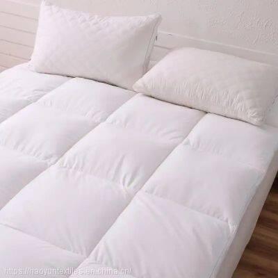 2-4Inch Extra Thick Baffle Box Overfilled 1500GSM Microfiber Down Alternative Mattress Topper photo-4