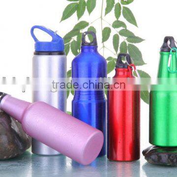 Eco Aluminum Sports Water Bottles Jugs With Carabiner
