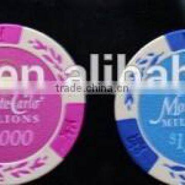 Poker Chips with Printed Logo