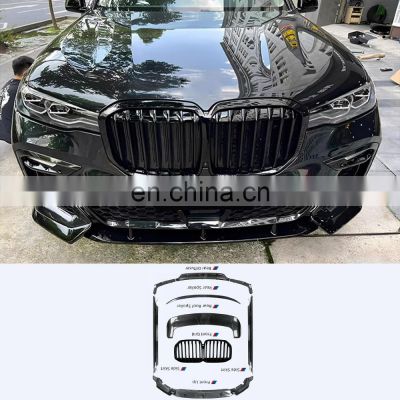 For BMW X7 G07 body kit high quality carbon fiber Front Lip Front Grid Rear Roof Spoiler Rear Spoiler Rear Diffuser