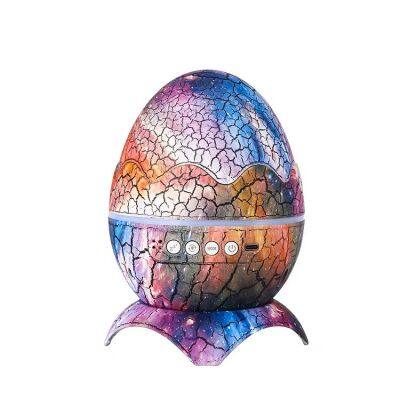 Dinosaur Egg Star Projector Galaxy Auora Projector Night Lamp With BT Speaker Smart White Noise Machine Special Gift For Kids