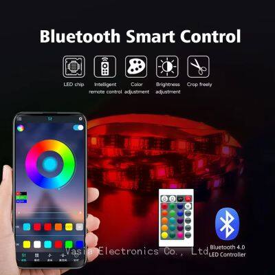 10M 20M 30M RGB Infrared Bluetooth Control Luces Luminous Decoration for Living Room 5050 Ribbon Lighting Led Strip Light