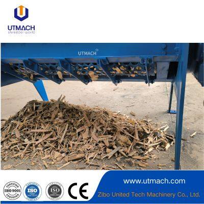 Wood Pallet Shredder With Magnetic Separator & Conveyor: Efficient Recycling Solution