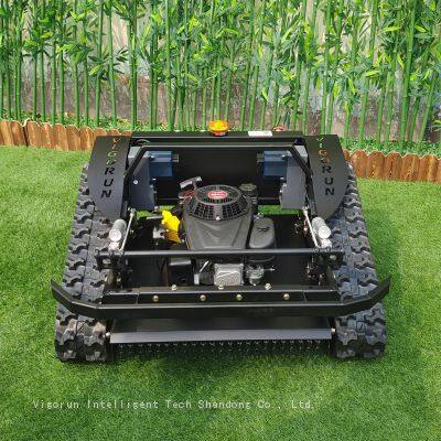 remote control track mower, China remote control mower for slopes price, slope mower price for sale
