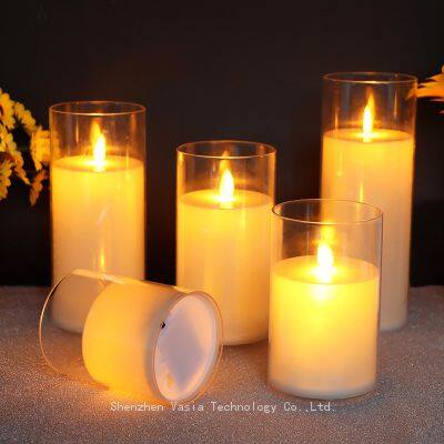 Led Candle Lamp Electronic Battery Power Candles Flameless Flicke Tea Candles for Decor Wedding Decorative Light