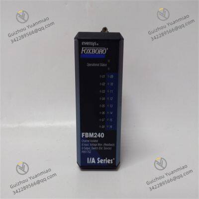 Foxboro FBM240 P0917GZ Модуль шинного интерфейса Fieldbus