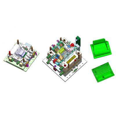 Custom Plastic Injection Mold for Automotive Drawer-Automotive Interior Trim photo-3