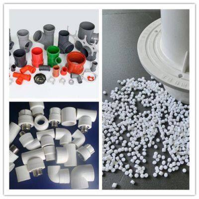 High Quality Factory Direct Sales PVC Compound Granule White Hard Rigid Upvc PVC Raw Material for Bend Pipe Fitting photo-6