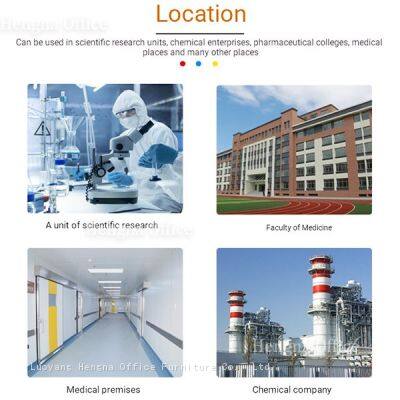 HN-CF87 Compact Flammable Safety Cabinet for Small Business, Countertop Chemical Storage Box With Double Steel Walls and Adjustable Height photo-5