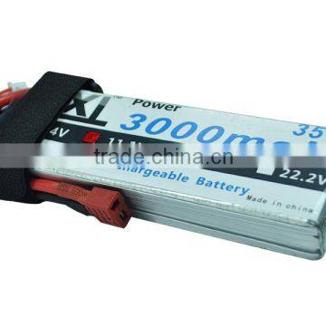 XXL Lipo Battery 3S 35C 3000mAh 11.1V for DJI Phantom 1 FC40 DJI Flame Wheel F450 F550 FPV Quadcopter