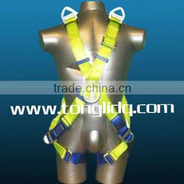 Reflective full body harness