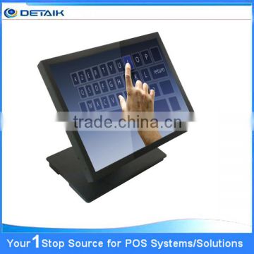 15 inch Metal Case Touch Screen Computer Resistive Touch PC All in One