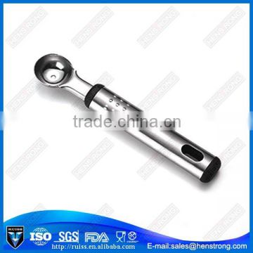 New Hot Top Quality Product Stainless Steel Holed Fruit Spoon