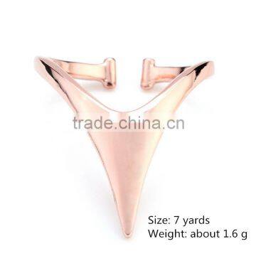 Exclusive Letter Y Shape Designs Sex Rose Gold Jewelry For Men Rings photo-3