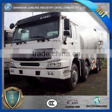 HOWO 8x4 concrete mixer truck with agitator volume 12cbm