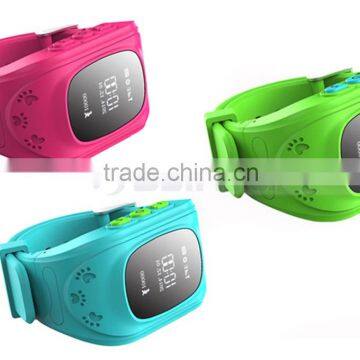 Silicone WIFI Wrist Cell Phone Watch For Kids Watch Phone With SOS Phone Call GPS Tracker photo-3