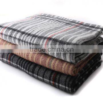 New Fashion Fringed Checked Plaid Acrylic Lady Poncho Shawl photo-6