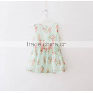 hot selling children dress with halter