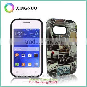 2 in 1 Custom Print PC Tpu Phone Case for Samsung G130H Young 2 photo-4