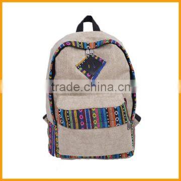 Hot Trendy Canvas Fashion Backpack for Teens School