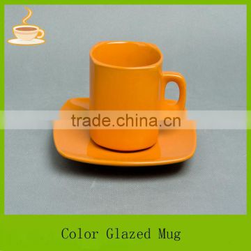 ceramic mug for promotion coffee mug with lid LJ-3004